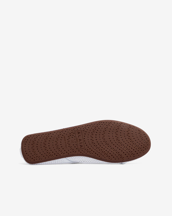 Alaïa - Women’s Fishnet Slippers - (Optic White)