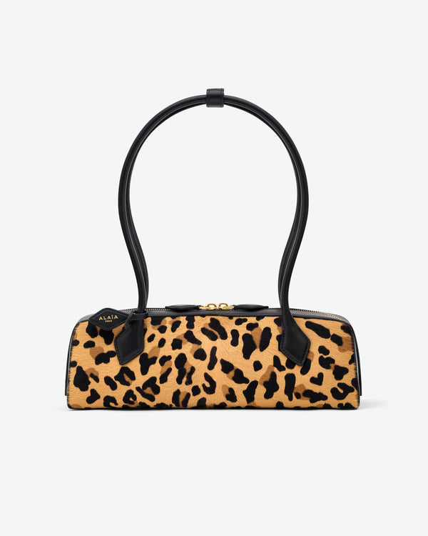 Alaïa - Women’s Teckel Medium Leopard Bag - (Leopard Print)