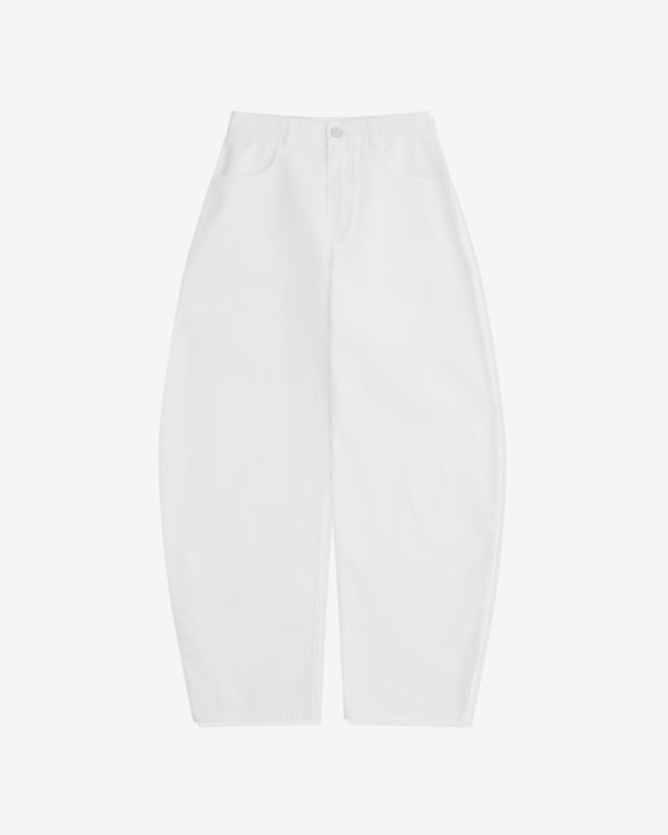 Alaïa - Women’s Low Waist Round Jeans - (White)