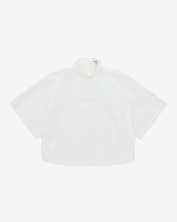 Alaïa - Women’s High Neck Top - (White)
