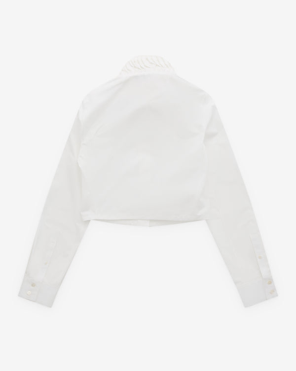 Alaïa - Women's Trimmed Shirt - (White)