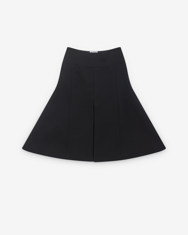 Alaïa - Women's Stretch Wool Slit Skirt - (Black)