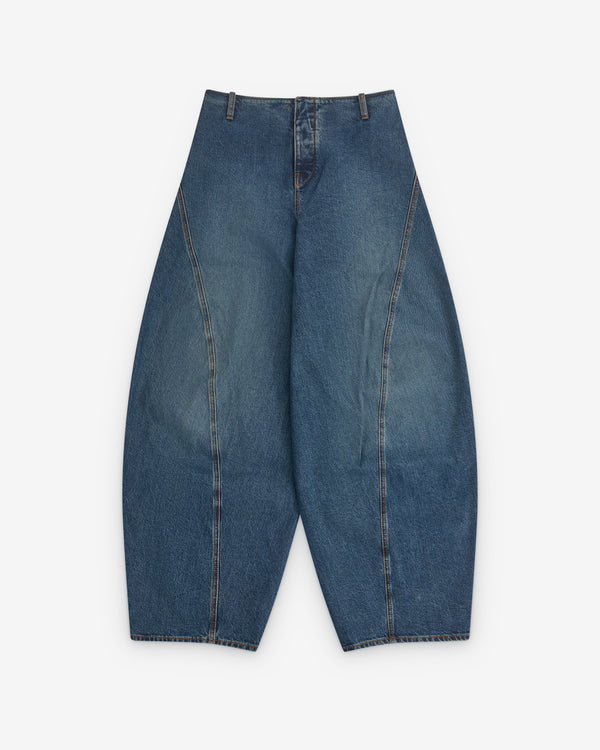 Alaïa - Women's Denim Cargo Pants - (Blue)