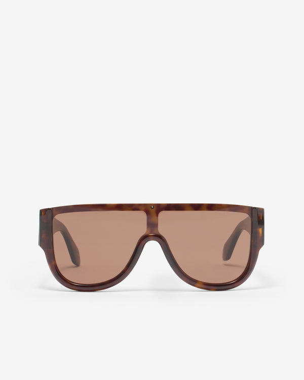 Alaïa - Women's Mask Sunglasses - (Tortoise)