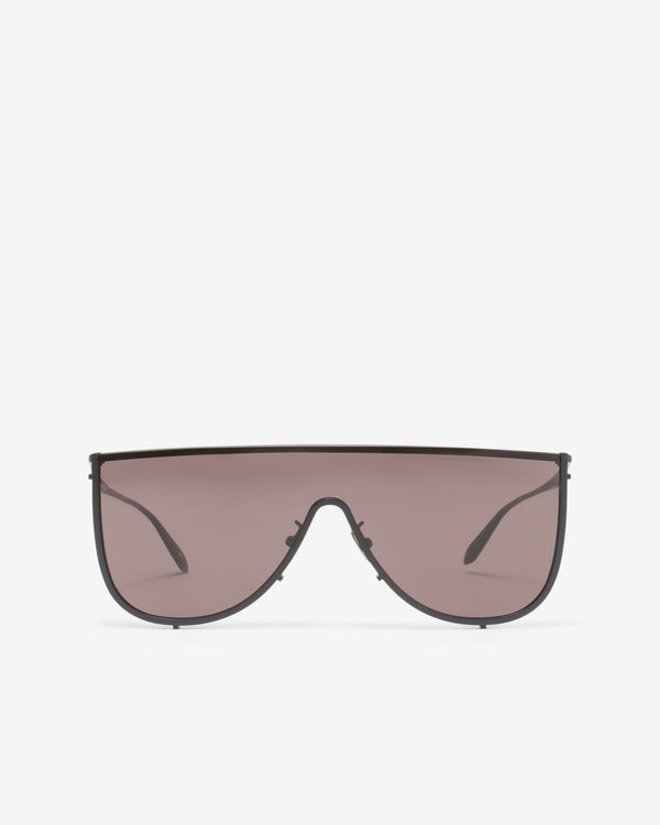 Alaïa - Women's Mask Sunglasses In Metal - (Black)