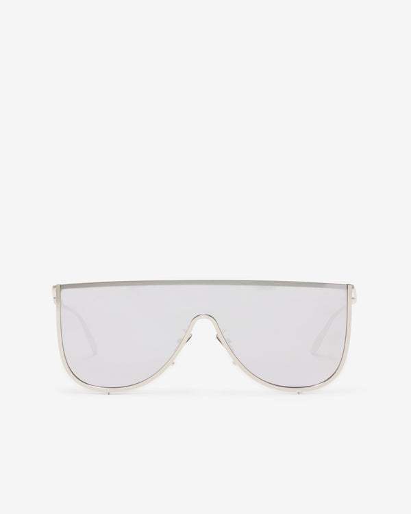 Alaïa - Women's Mask Sunglasses In Metal - (Grey)