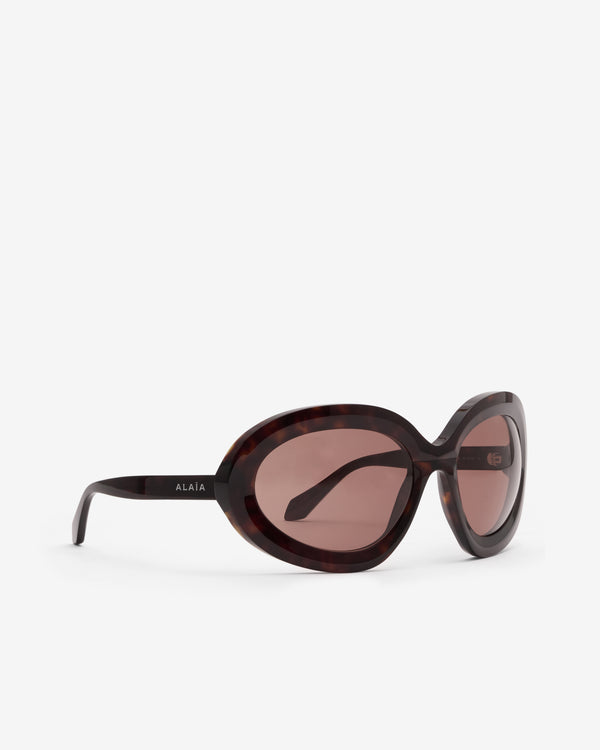 Alaïa - Women's Butterfly Sunglass - (Havana)
