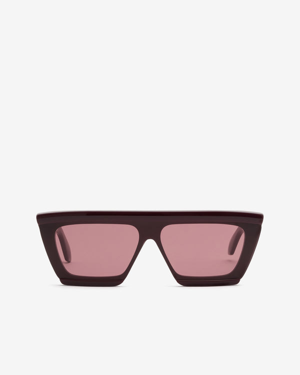 Alaïa - Women's Mask Sunglasses - (Red)