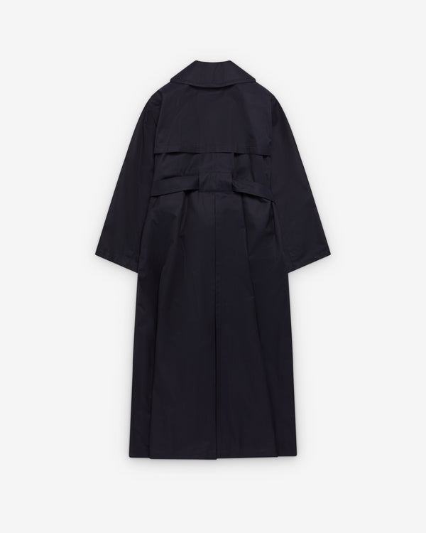 ALAÏA - Women's Cut-Out Trench - (Navy)