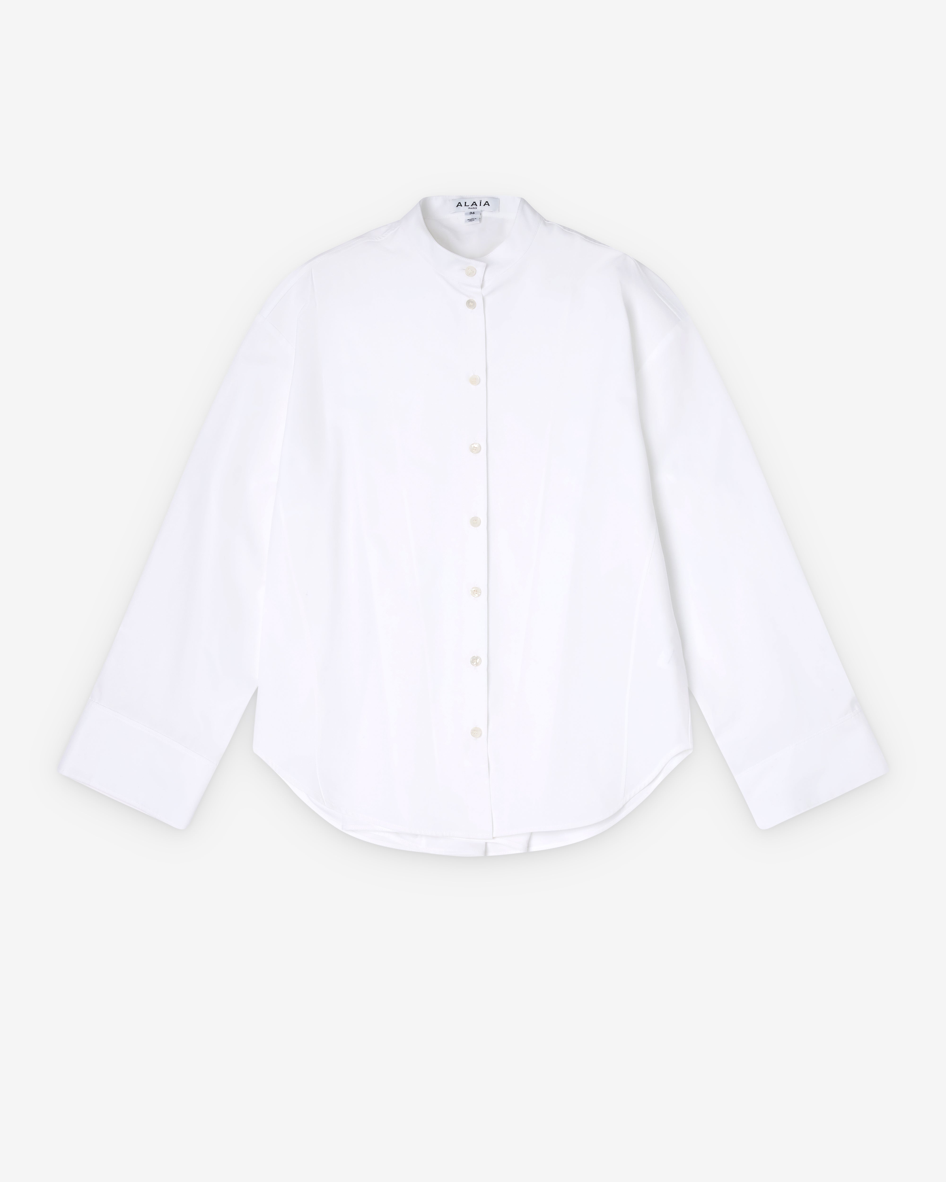 Alaïa: Women's Layered Shirt (Blanc) | Dover Street Market London