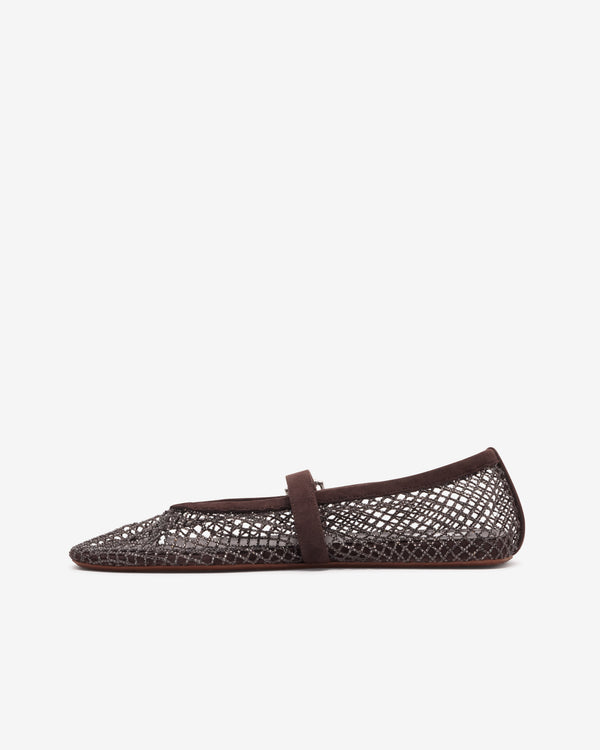 Alaïa - Women's La Ballerine Flats - (Brun Foncé)