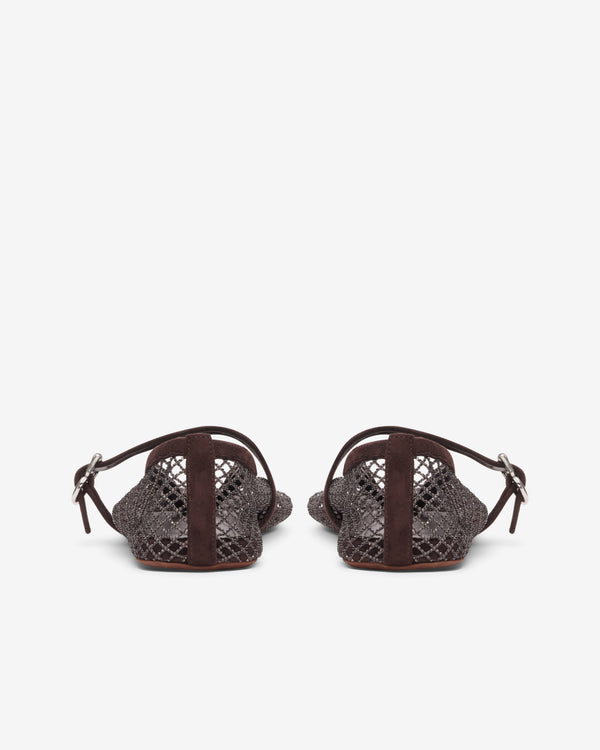 Alaïa - Women's La Ballerine Flats - (Brun Foncé)