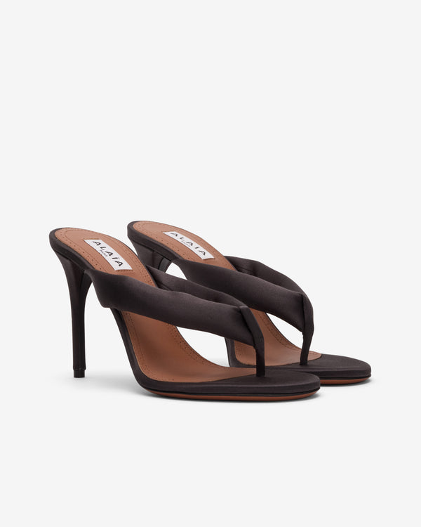 Alaïa - Women's Padded Sandal - (Anthracite)