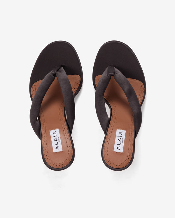 Alaïa - Women's Padded Sandal - (Anthracite)