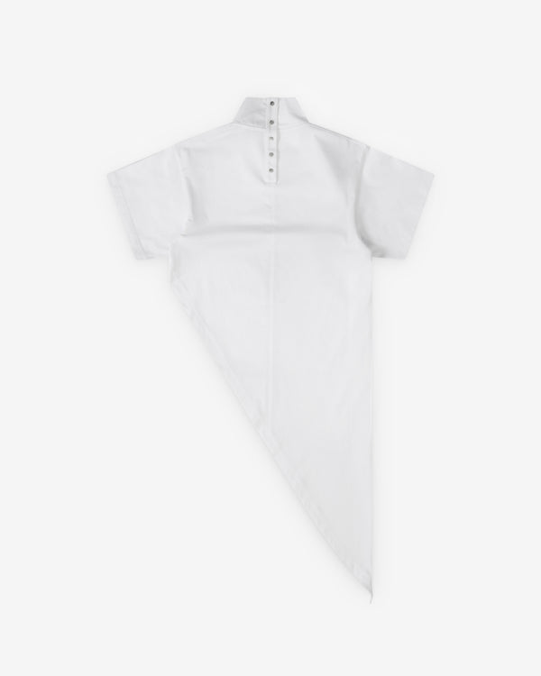 Alaïa - Women's Triangle Jersey T-Shirt - (Blanc)