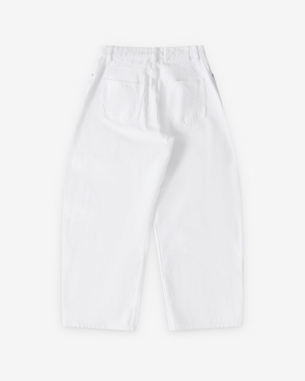 Alaïa - Women's Rodeo Denim Pants  - (Blanc)