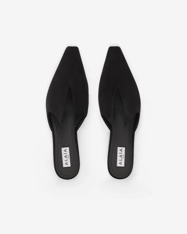 Alaïa - Women's Mules In Suede - (Noir)
