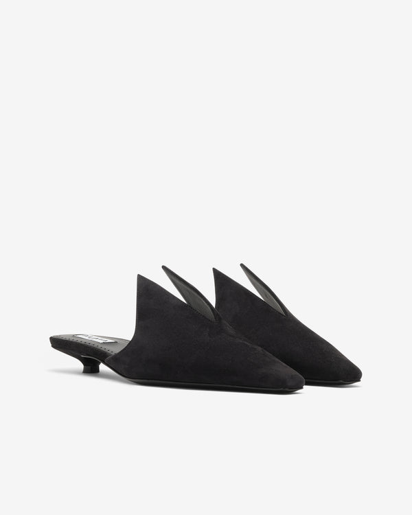 Alaïa - Women's Mules In Suede - (Noir)