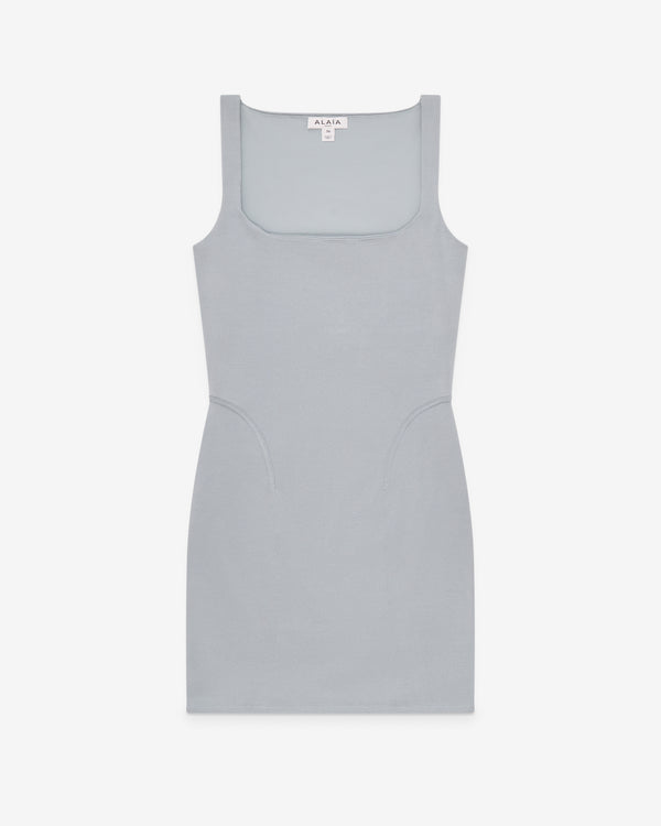 Alaïa - Women's Silk Knit Mini Bodycon Dress - (Horizon)