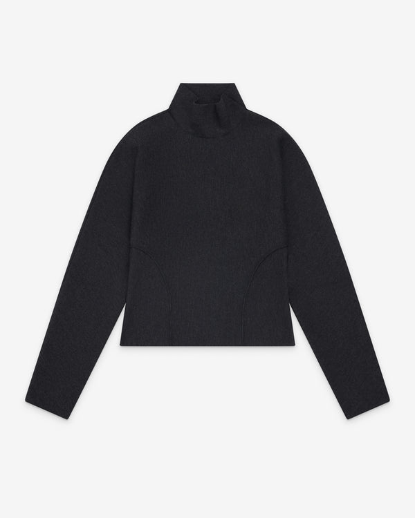 Alaïa - Women's Wool Cinched Jumper - (Charcoal)