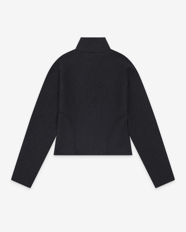 Alaïa - Women's Wool Cinched Jumper - (Charcoal)