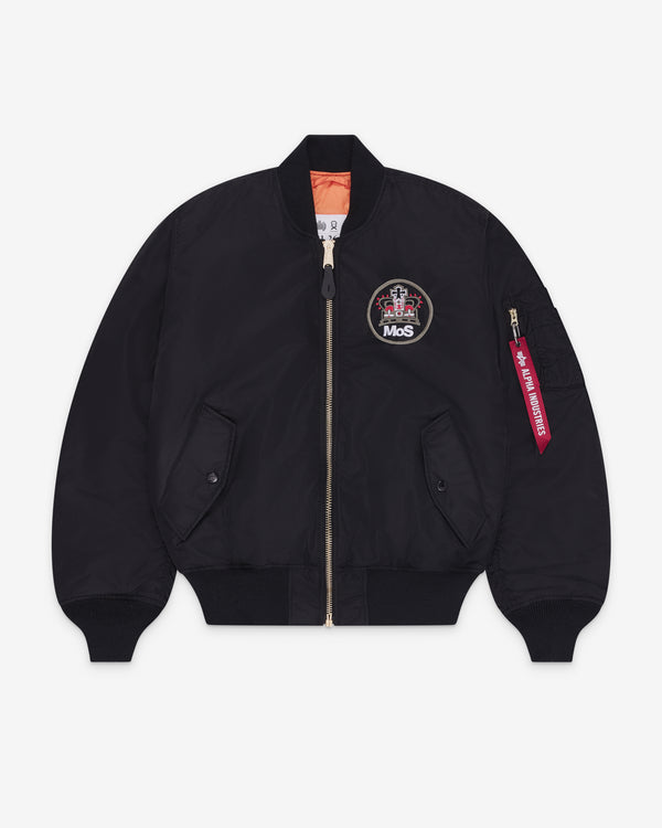 Ministry Of Sound - Alpha Industries 35th Anniversary MA-1 Bomber Jacket - (Black)