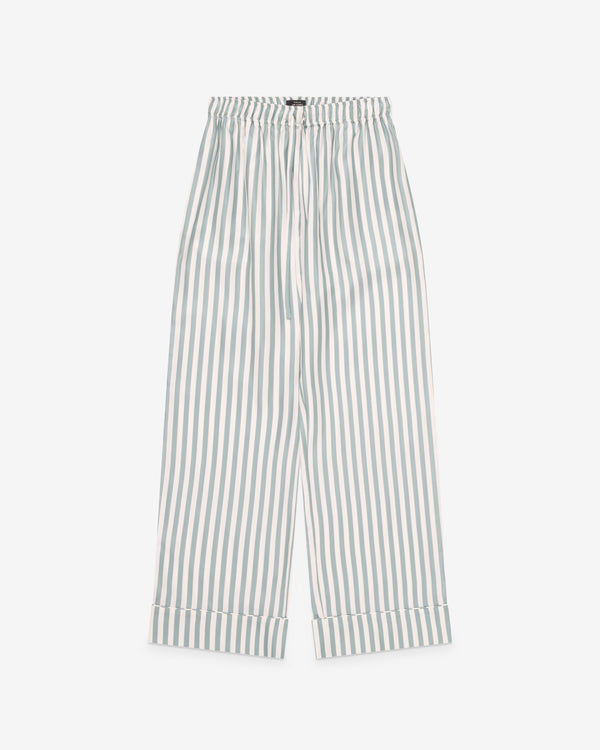 Aman - Kim Jones Pyjama Trouser - (Mineral Blue Stripe)