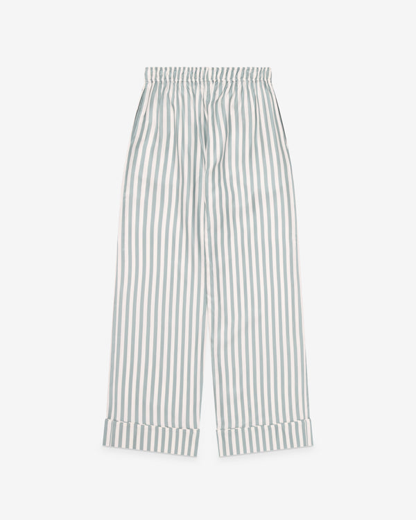 Aman - Kim Jones Pyjama Trouser - (Mineral Blue Stripe)