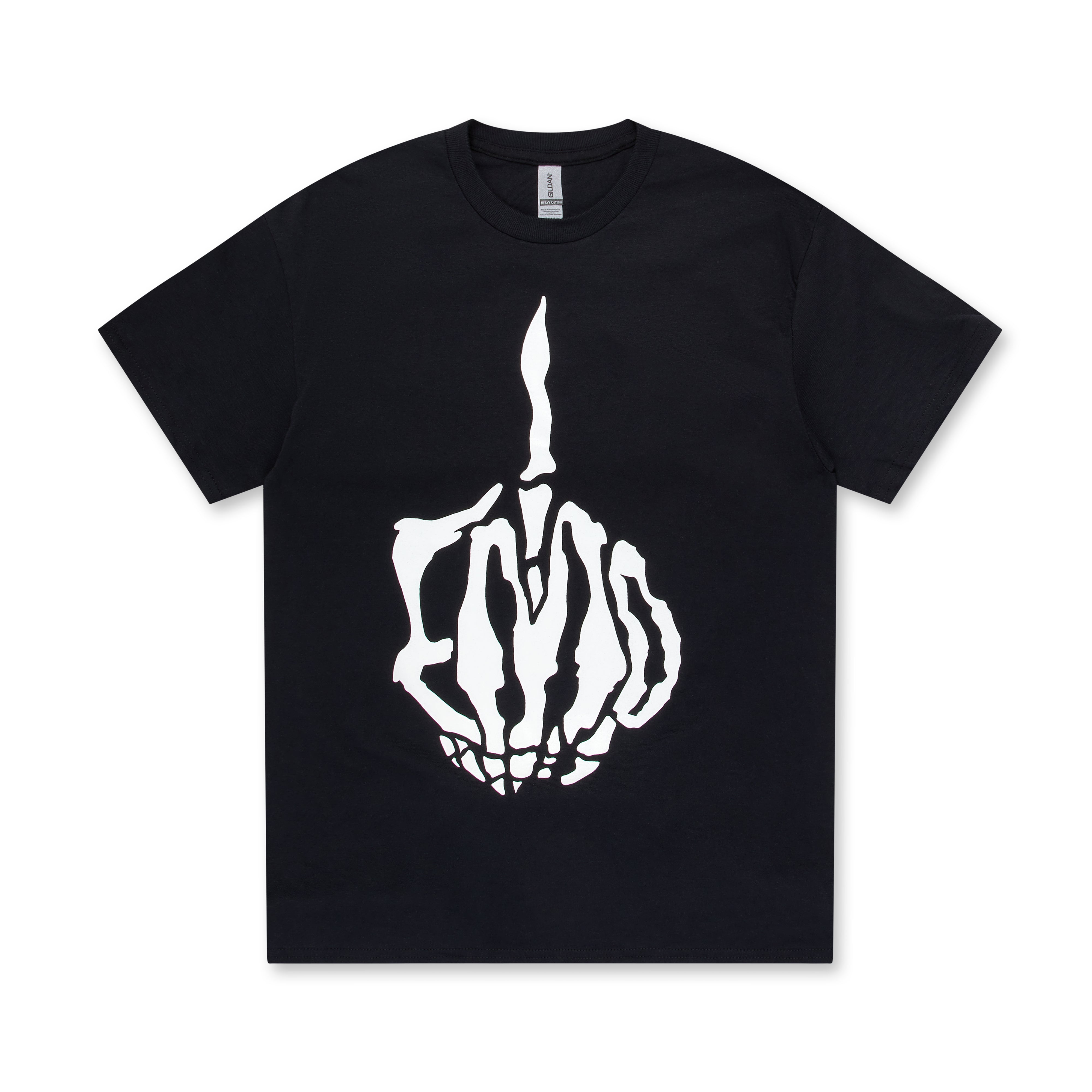 Anne Imhof: Middle Finger Tee (Black) | DSML E-SHOP