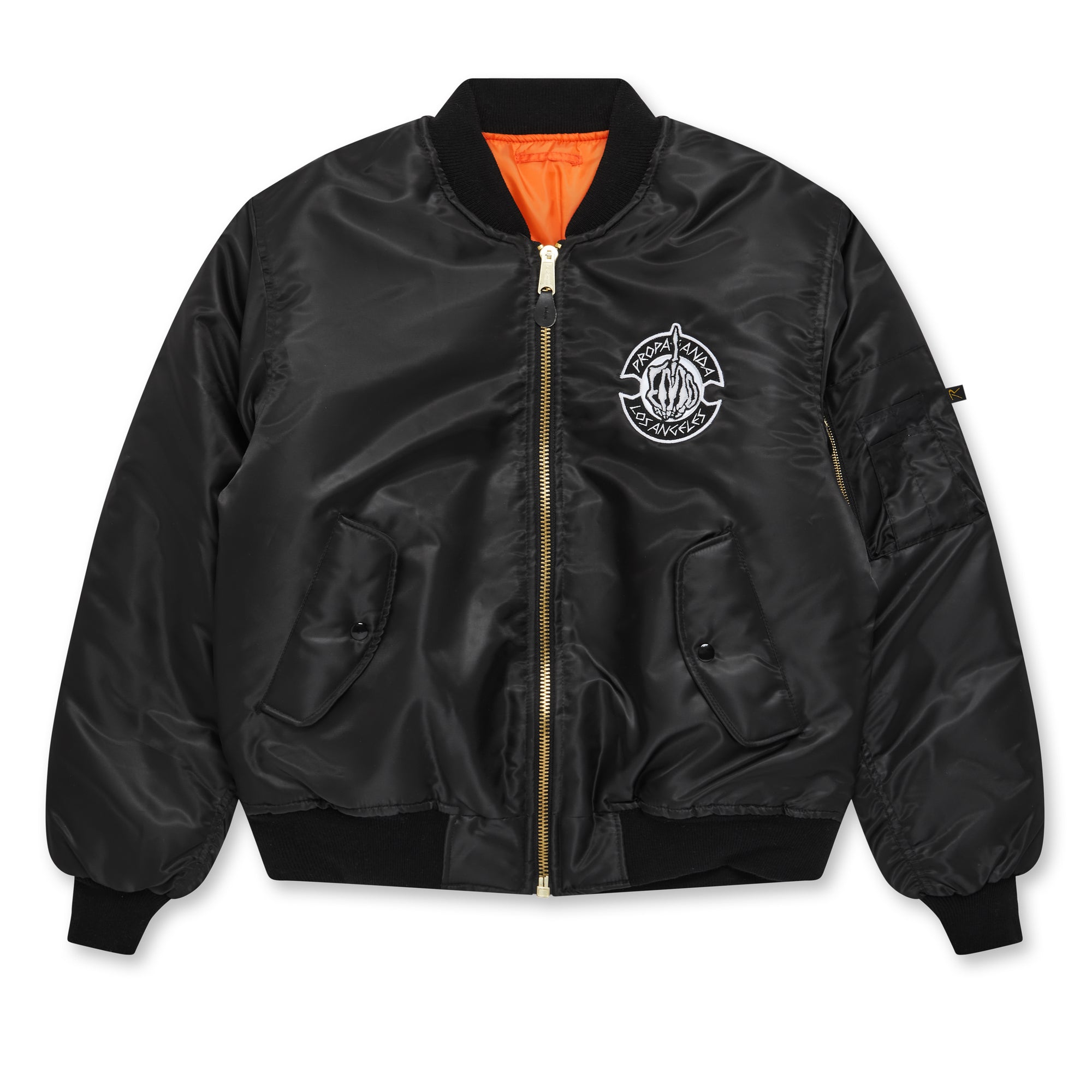 Anne Imhof: Emo Bomber Jacket (Black) | DSML E-SHOP