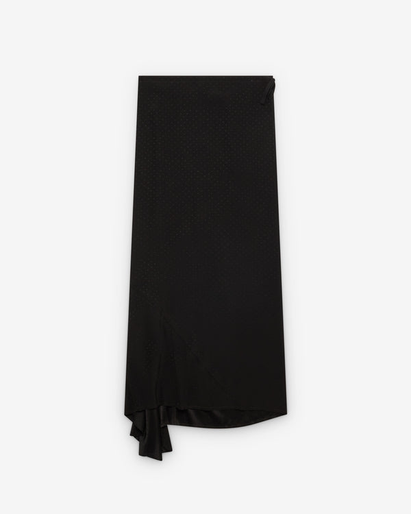 Ann Demeulemeester  - Women's Eveline Long Bias Skirt - (Black)