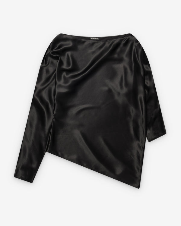 Ann Demeulemeester - Women's Roos Bias Cut Drop Shoulder Top - (Black)