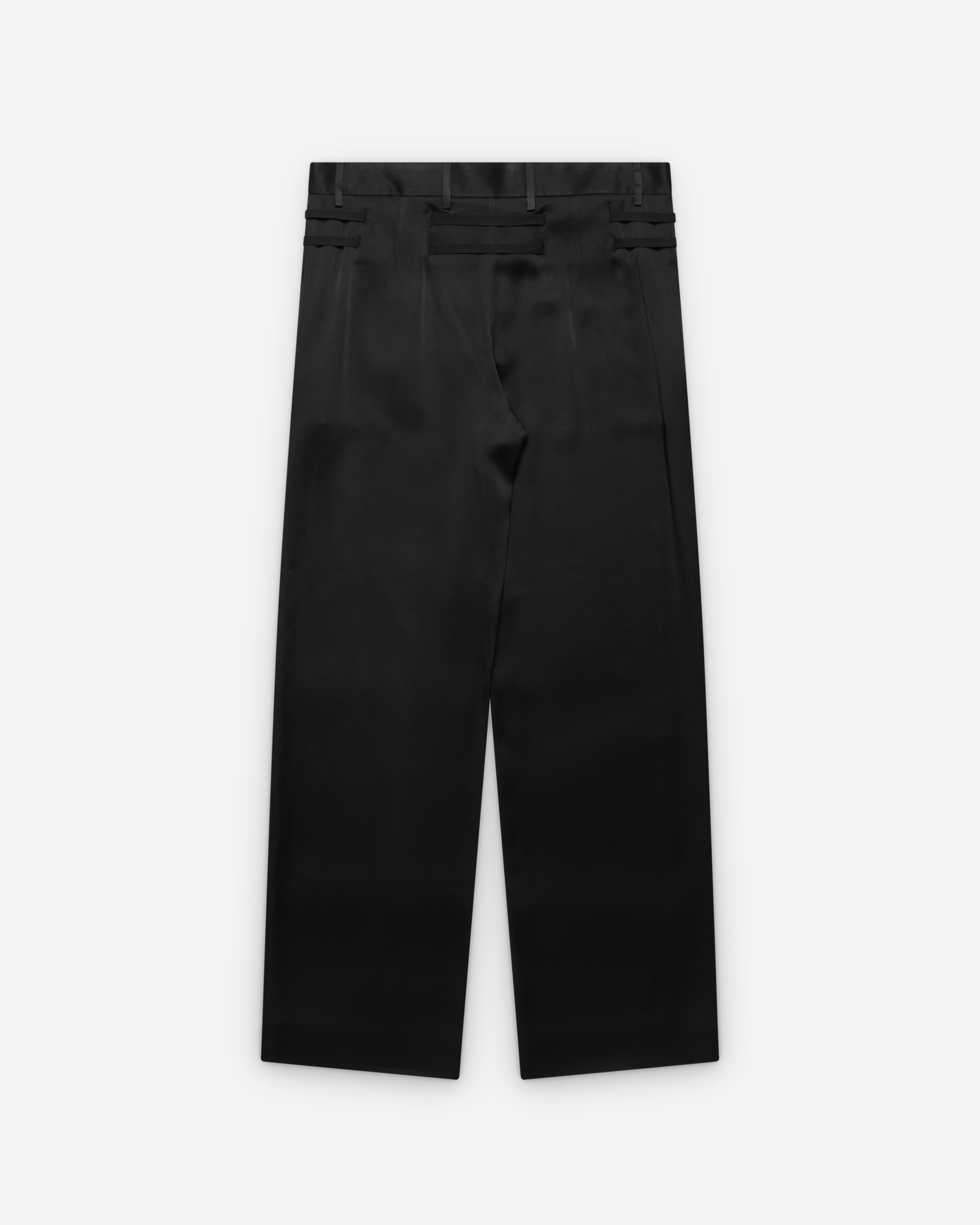 Ann Demeulemeester: Women's Tita High Comfort Trousers (Black