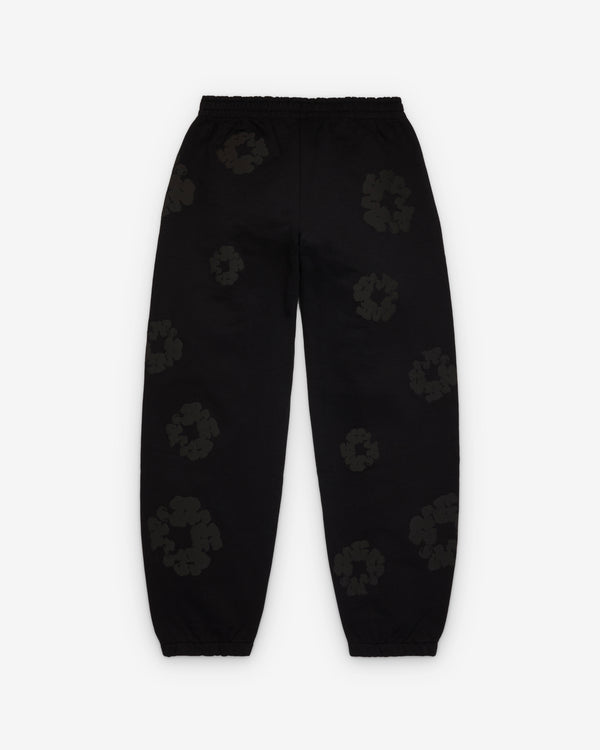 Denim Tears - Men's Mono Cotton Wreath Sweatpant - (Black)