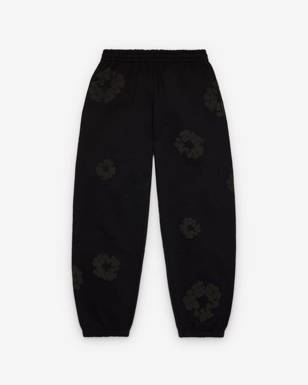 Denim Tears - Men's Mono Cotton Wreath Sweatpant - (Black)