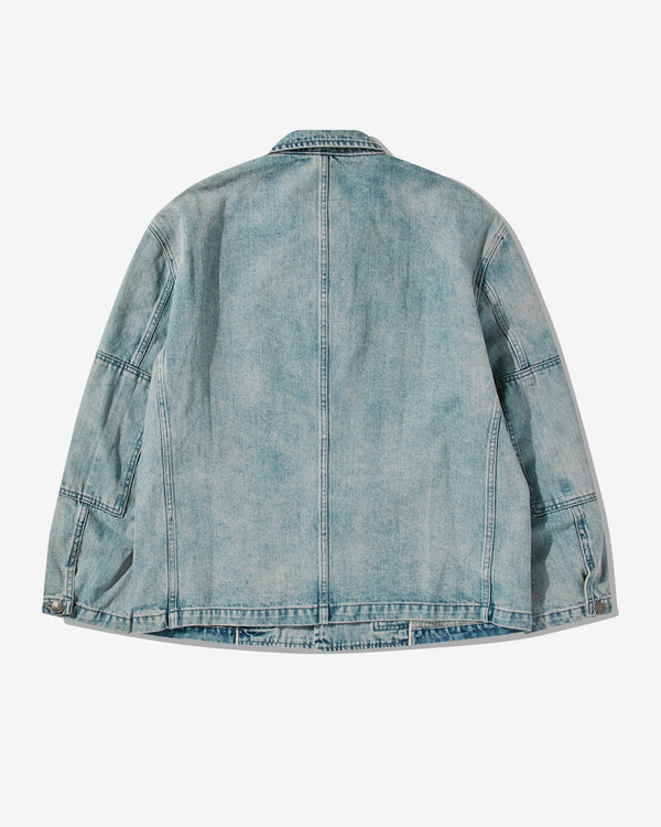 Applied Art Forms - Men’s BM1-5 Denim Chore Jacket - (Light Indigo)