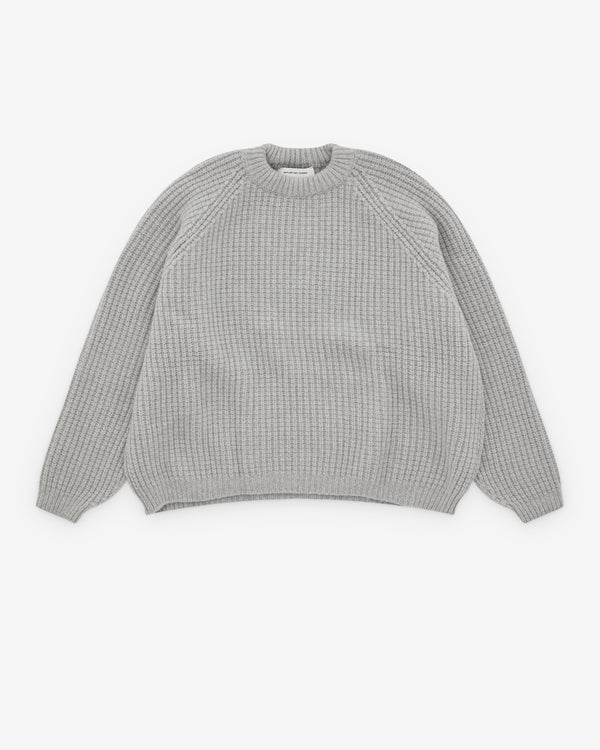 Applied Art Forms - Men’s Em1-3 Structure Pullover - (Grey Melange)