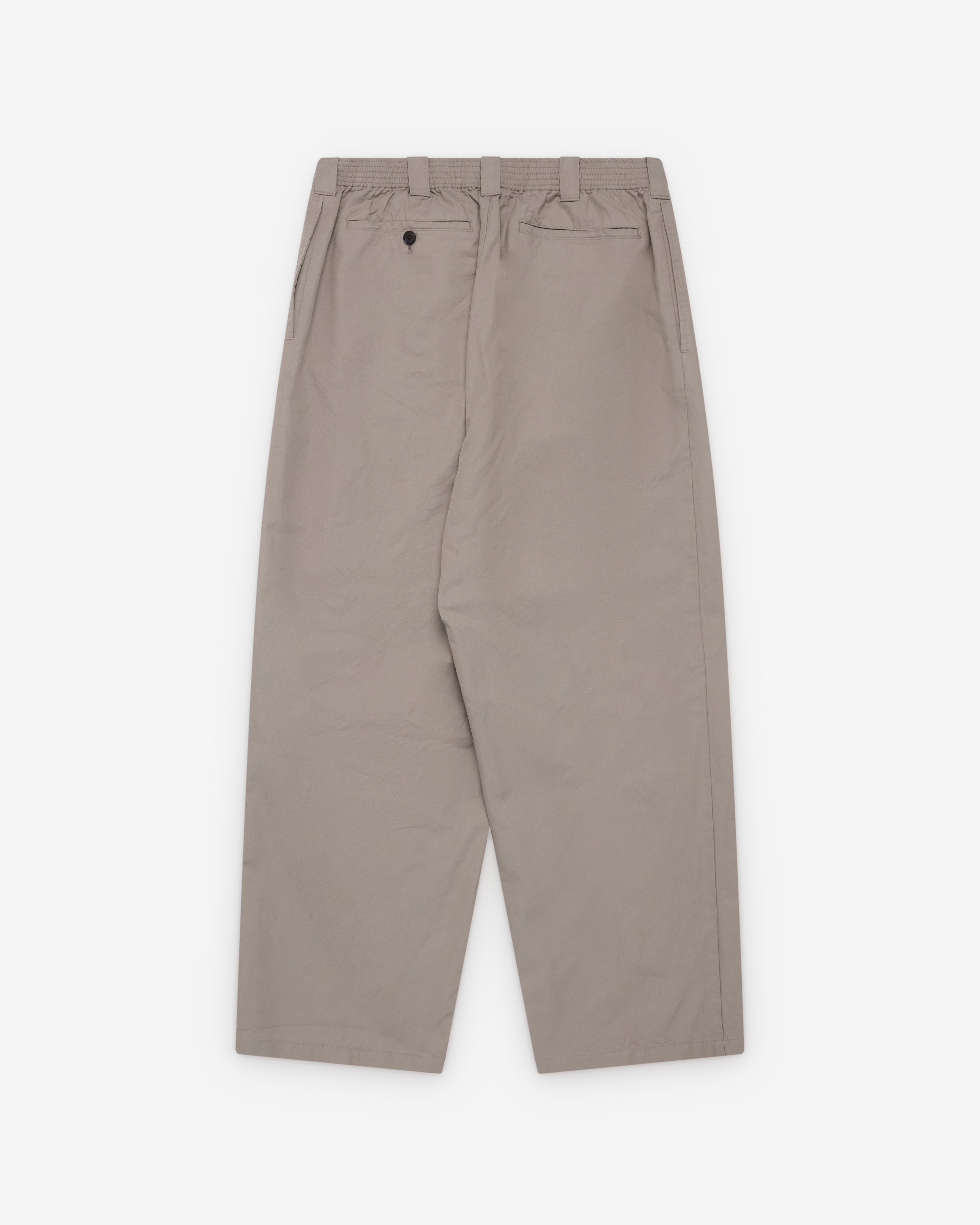 パンツ A.PRESSE Silk Cotton Chino Wide Trousers A.Presse: Men's Silk Cotton Chino Wide Trouser (Grey) | Dover