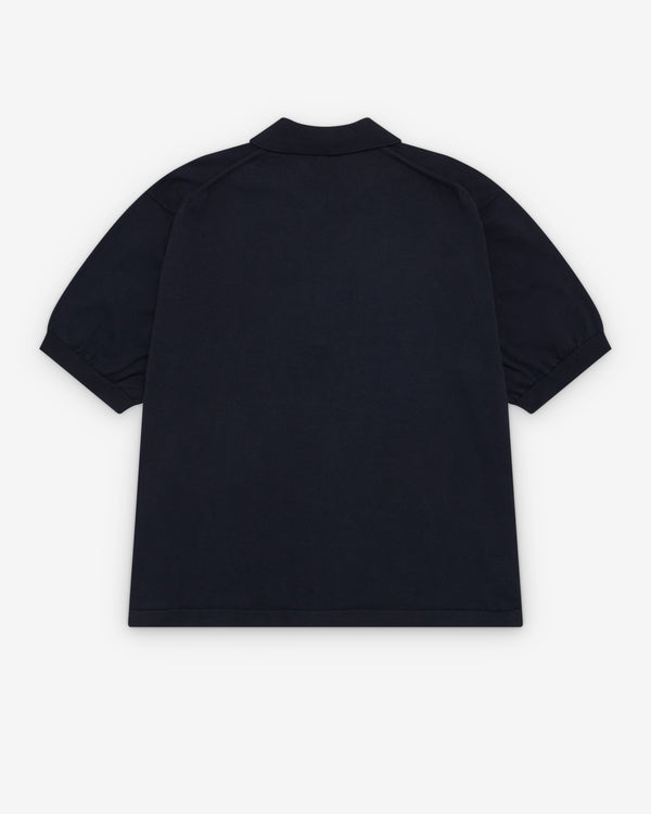 A.Presse - Men's Short Sleeve Polo Shirt - (Navy)