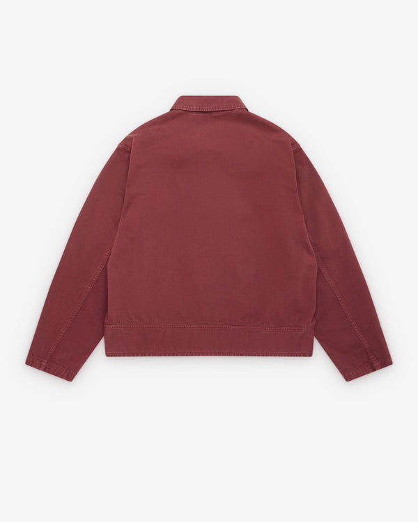 A.Presse - Men's Vintage Medical Jacket - (Burgundy)