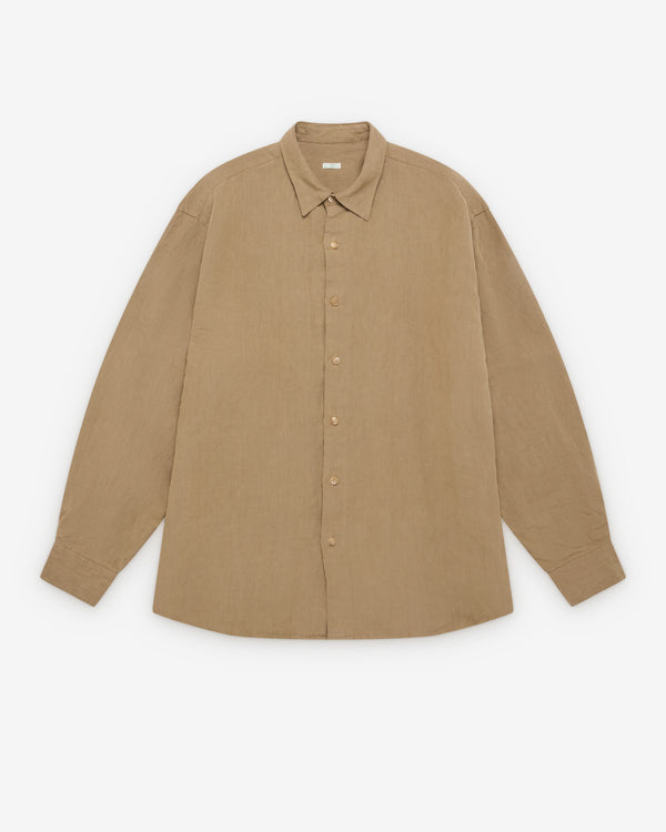 A.Presse - Men's Regular Collar Shirt - (Beige)