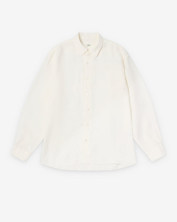 A.Presse - Men's Regular Collar Shirt - (Natural)