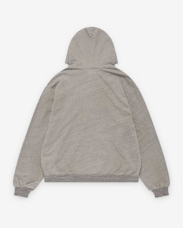 A.Presse - Men's Vintage Light Weight Zip Hoodie - (Gray)
