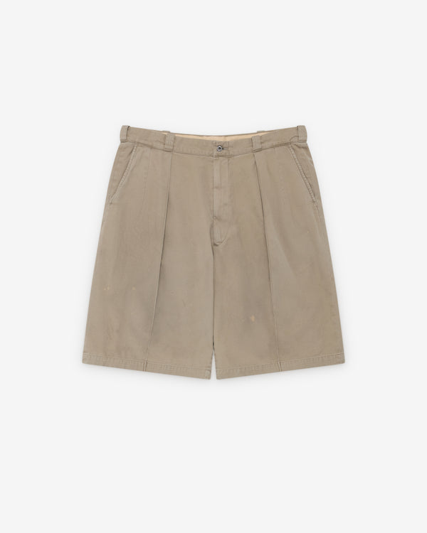 A.Presse - Men's Vintage Chino Shorts - (Greige)