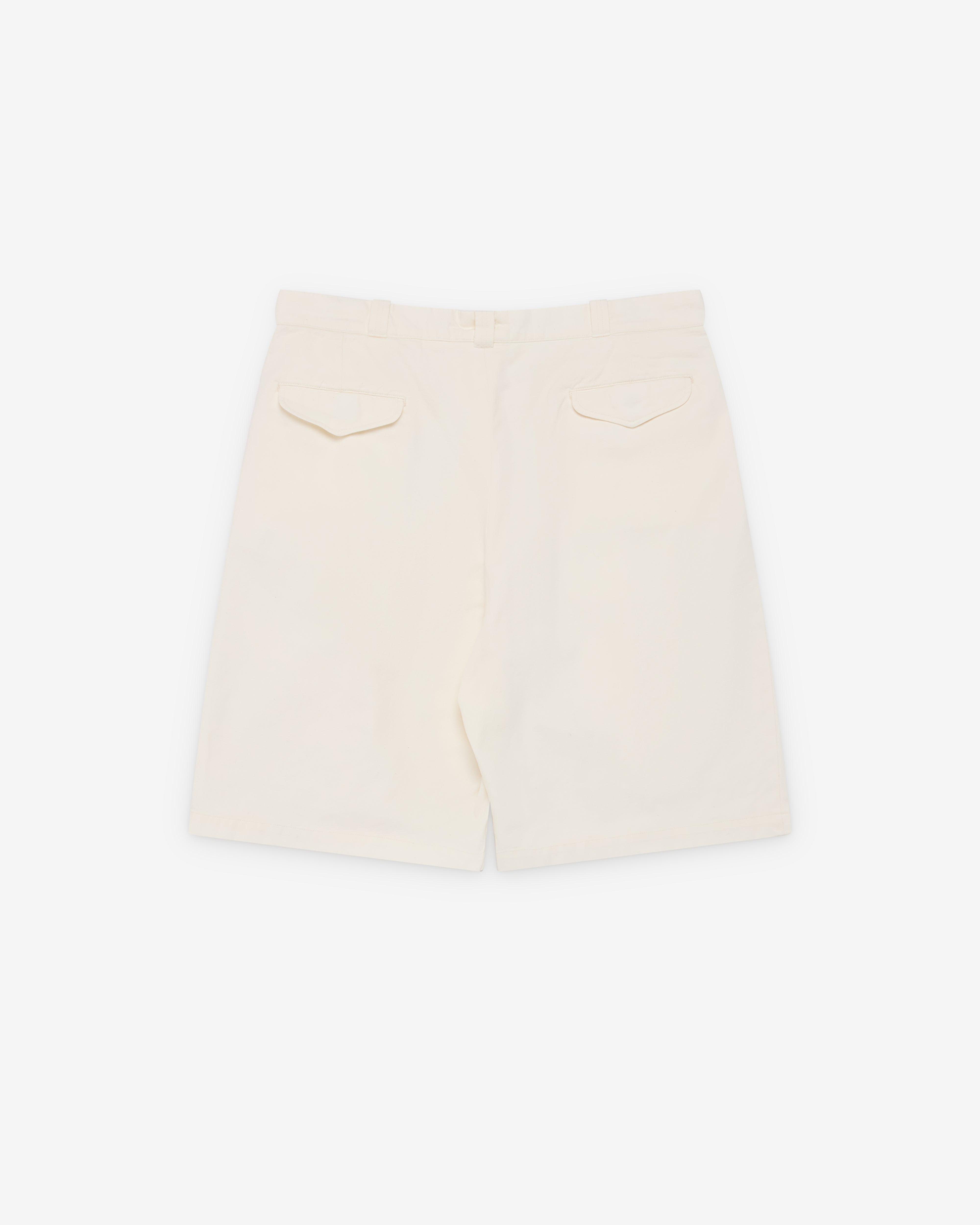 A.Presse: Men's Vintage Chino Shorts (Natural) | Dover Street