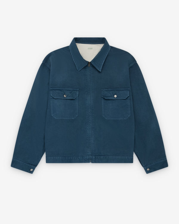 A.Presse - Men's Vintage Work Jacket - (Blue)