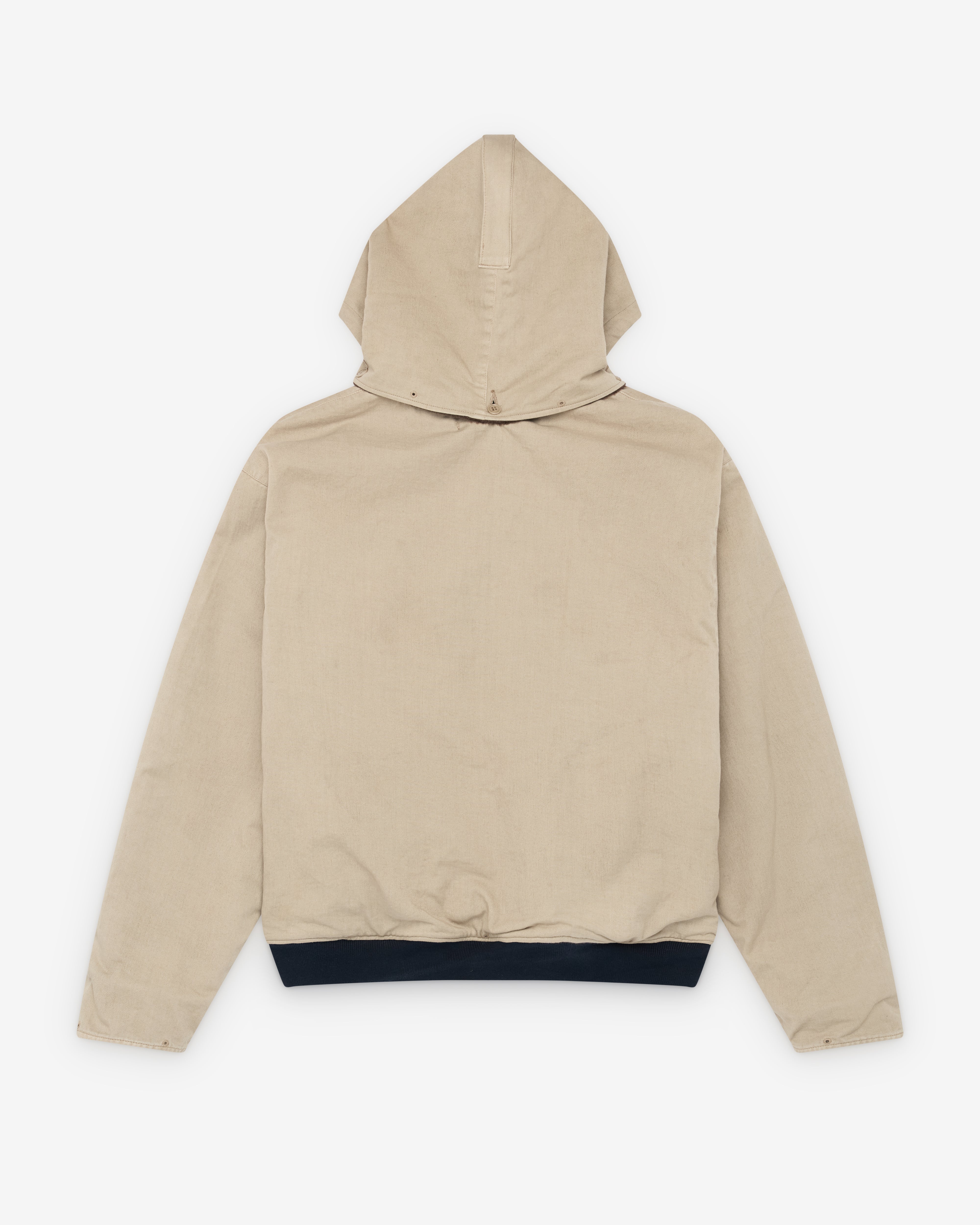 A.Presse: Men's Vintage WW2 US Navy Deck Hoodie (Beige) | Dover