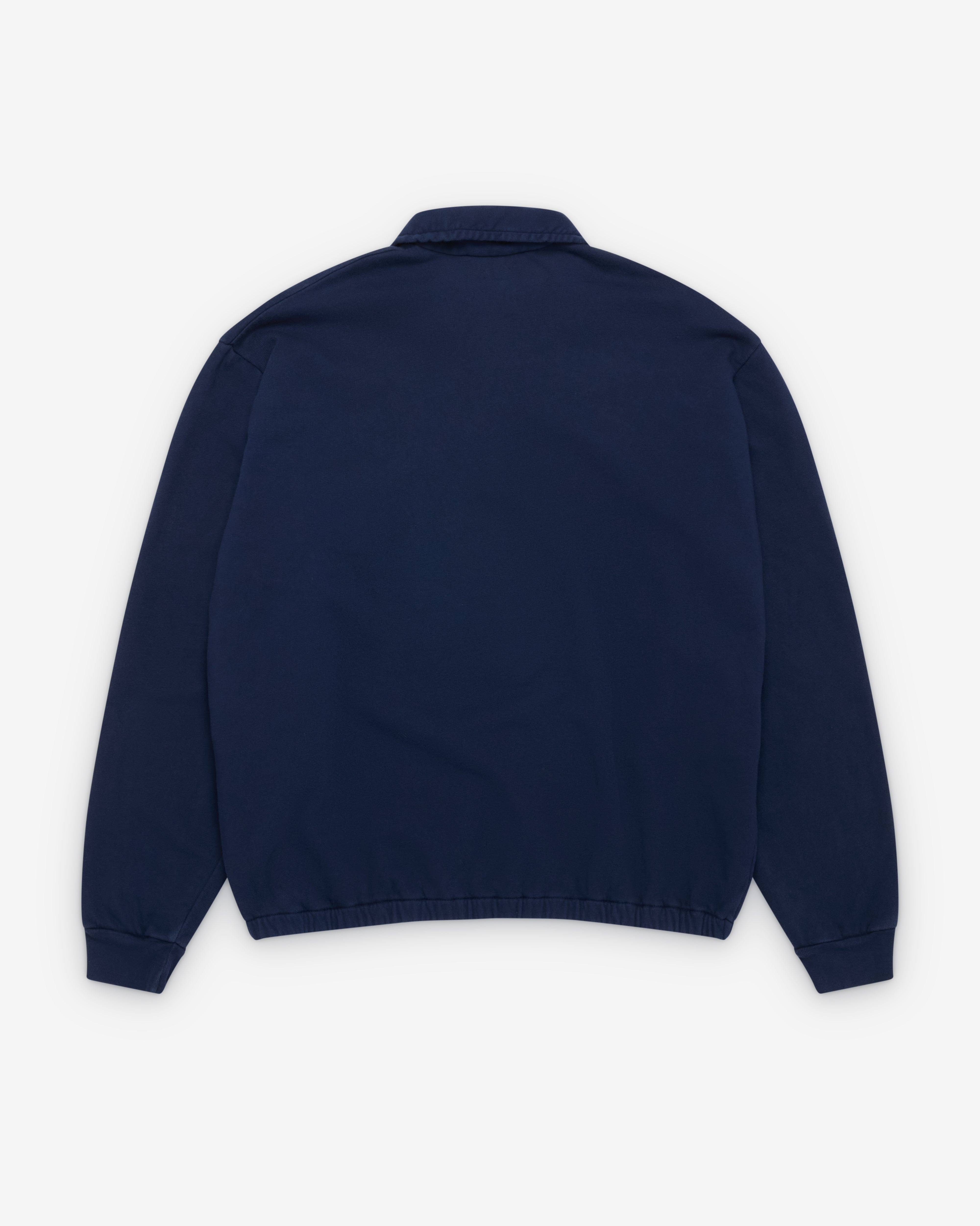 A.Presse: Men's Vintage Light Weight Half Zip (Navy) | Dover