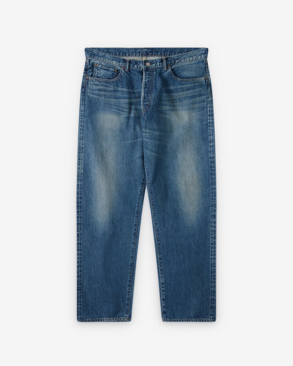 A.Presse - Men's Washed Denim Pants - (Bleach)