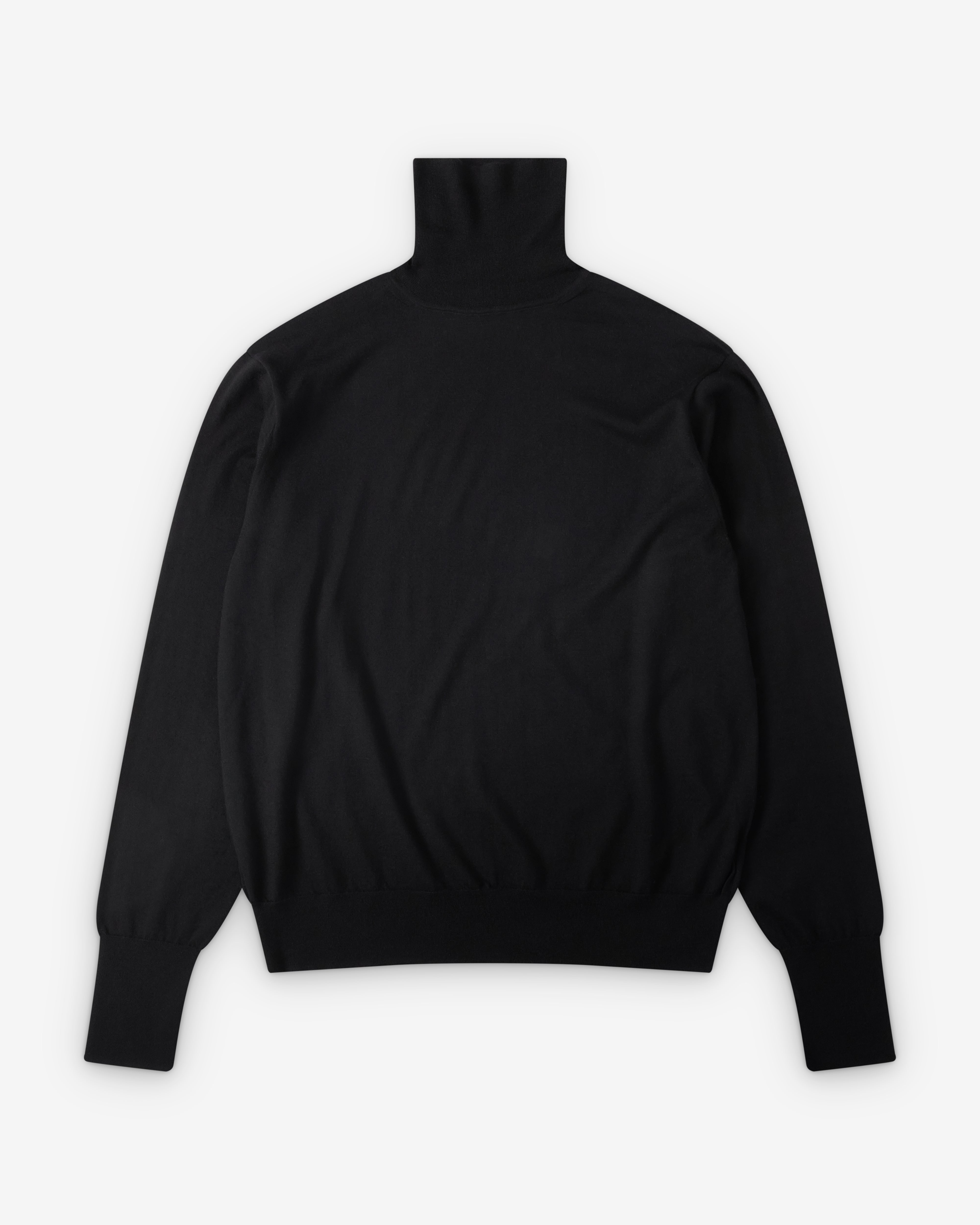 トップス A.PRESSE Turtleneck Sweater 4 A.Presse: Men's Cashmere Turtleneck (Black) | Dover Street Market